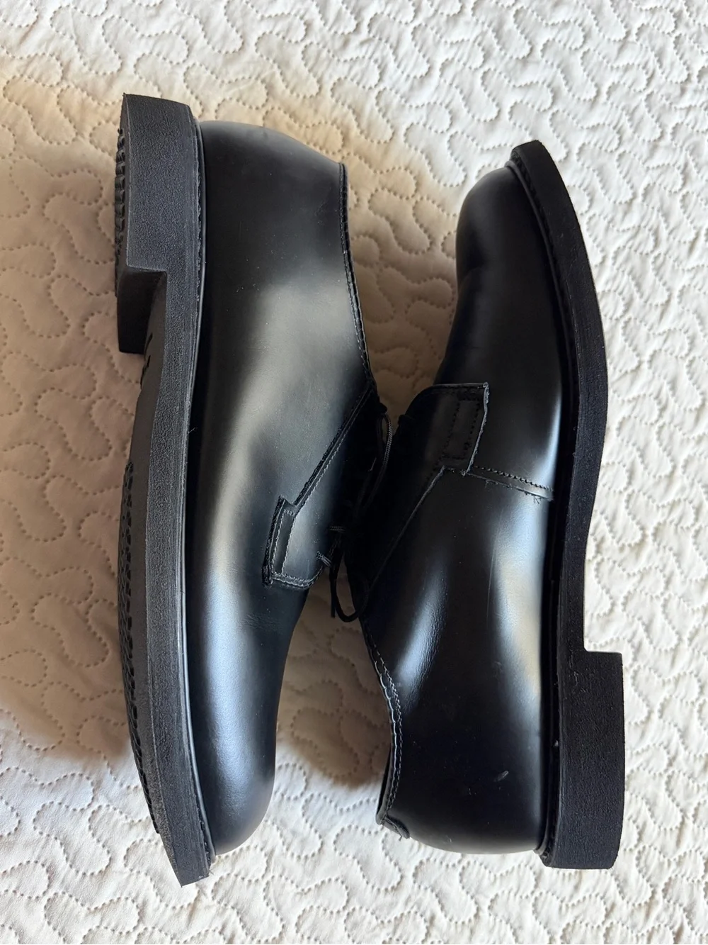 ALTAMA Mil-Spec Oxford Black Leather Size 11 E Made in USA
